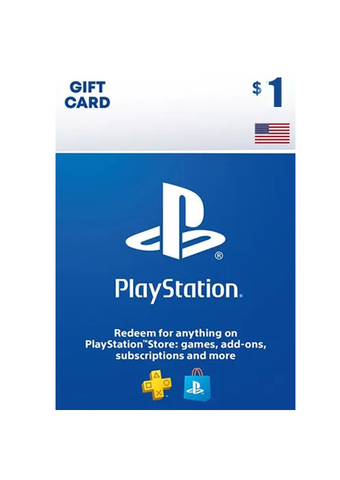 PlayStation Store 1 USD Gift Card (United States) - Digital Key